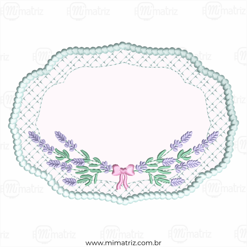 M1.000020 - Moldura Floral - Aplique