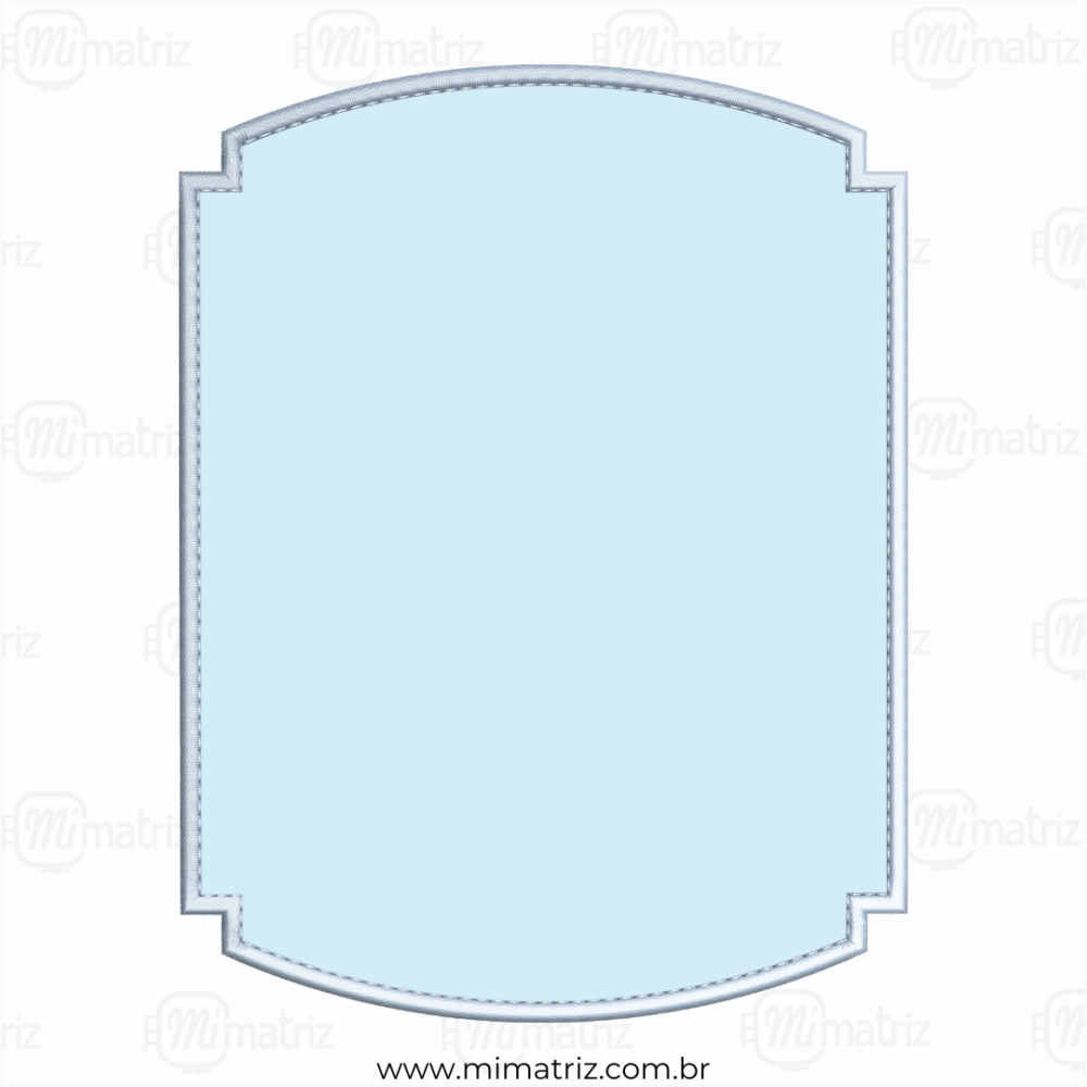 Matriz de Bordado Moldura - Aplique - M.000029