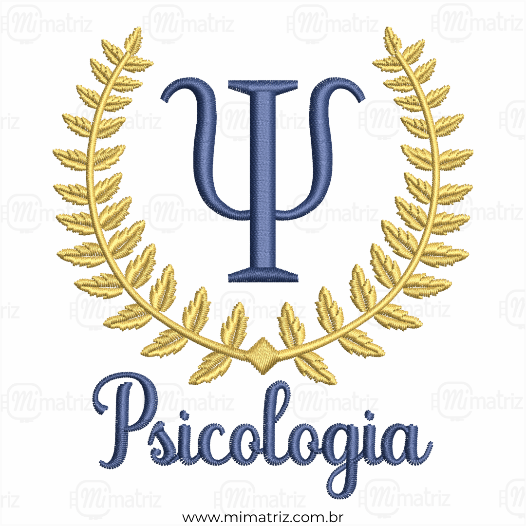 Matriz de Bordado Psicologia - M.000178