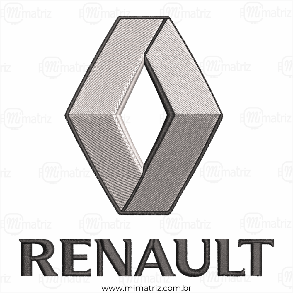 Matriz de Bordado Renault - M.000179